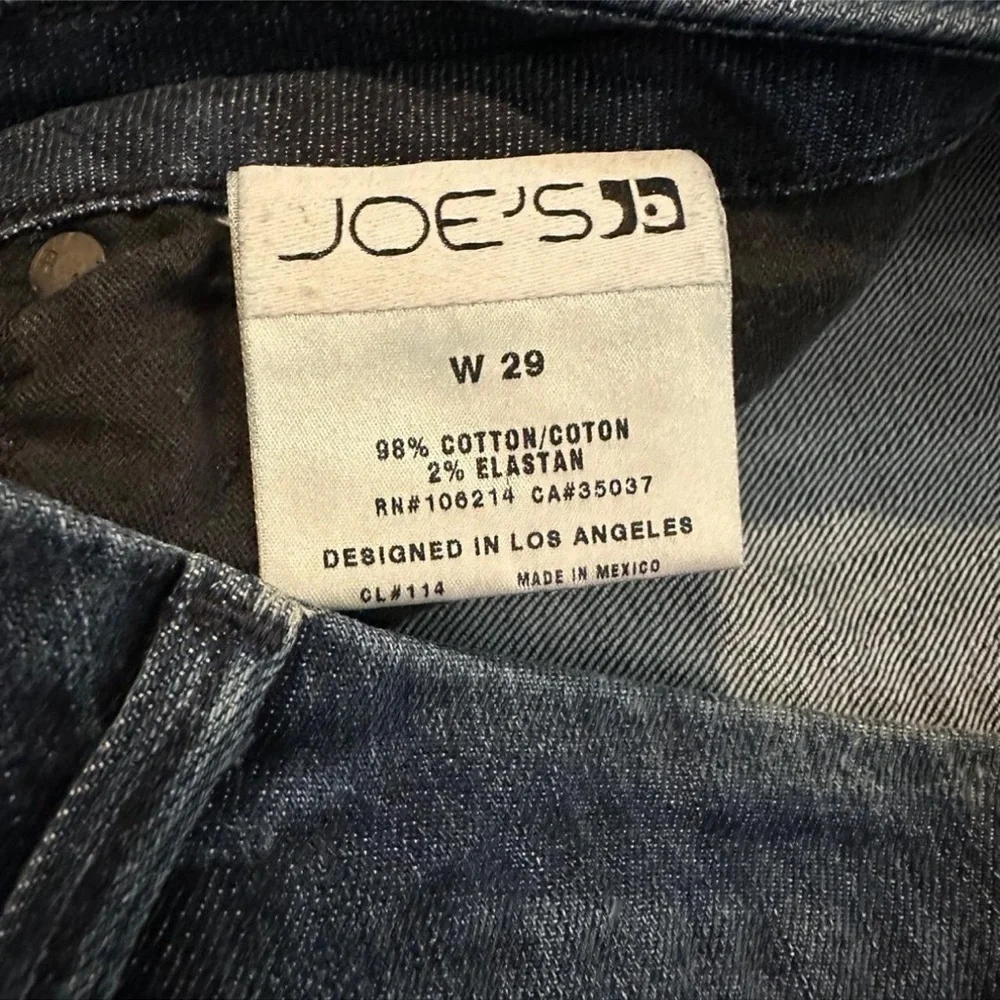 Joe's Jeans 29 Dark Wash Muse Women's Jeans Mid Rise - Picture 7 of 8